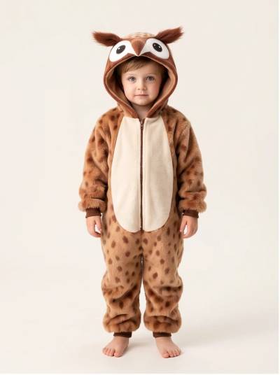 Kigurumi Infantil Coruja
